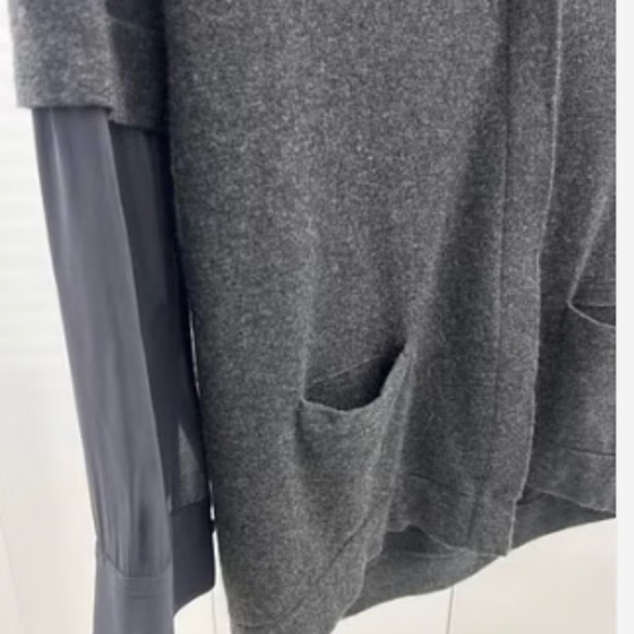 Brunello Cucinelli Dark Gray Women's Cardigan - Picture 3 of 3